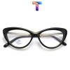 [Nhiều màu] Kính chống ánh sáng xanh mắt mèo lớn nam nữ 8341
