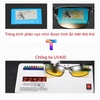 Kính râm mát phân cực Polarized vuông nam nữ 1906
