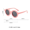 Mắt kính râm trẻ em trai gái phân cực tròn Polarized 6054