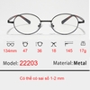 [Nhiều màu] Mắt kính chống ánh sáng xanh hợp kim tròn nhỏ nam nữ 22203