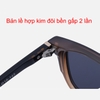 [Nhiều màu] Mắt kính râm mát vuông nam nữ 98147 [ Thay được tròng cận ]