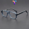[ Nhiều màu ] Mắt kính chống ánh sáng xanh vuông nam nữ 1096