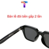 [Nhiều màu] Mắt kính chống ánh sáng xanh vuông nam nữ 1069