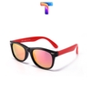 [Nhiều màu] Mắt kính râm trẻ em tráng gương phân cực Polarized D802