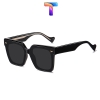 [Nhiều Màu] Kính râm mát phân cực Polarized vuông lớn nam nữ 9102