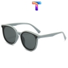 [Nhiều Màu] Mắt kính râm mát trẻ em trai gái phân cực Polarized tròn 7045
