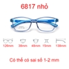 [Nhiều màu] Gọng mắt kính trẻ em bé trai gái vuông 6817 nhỏ - 6819 vừa - 6812 lớn [Có sẵn] [Giá hủy diệt] [Ảnh thật]