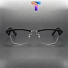 [Nhiều màu] Gọng mắt kính vuông nam nữ T-Titanium cao cấp DTX132 [Ảnh thật] [Chính hãng]