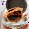 Kính râm phân cực gấp gọn TR0521 [ tặng kèm thẻ thử phân cực ]