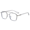 Kính chống ánh sáng xanh vuông nam nữ Chrome Hearts 8802