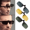 Kẹp kính râm vuông phân cực Polarized [ Tặng kèm hộp - có sẵn ]