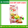 Bánh pía môn sầu riêng trứng muối Tân Huê Viên gói 600g (4 cái bánh), bánh pía sóc trăng, đặc sản miền tây