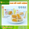 Bánh pía kim sa đậu xanh sầu riêng trứng muối Tân Huê Viên gói 480gr (12 cái mini)