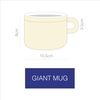 Giant mug: Cốc khổng lồ (Tu Hú Ceramics) - 420ml