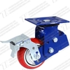 Bánh xe lò xo giảm chấn BGX125 Khóa