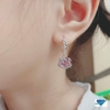 Khuyên tai bạc hình HelloKitty cho bé