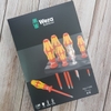 Wera 160 i/7 006147 - Bộ Tua Vít Cách Điện Kraftform Kompakt Mũi Khắc Lazer