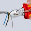 Knipex 74 06 200 - Kìm Cắt Thân Chéo Chiều Dài 200mm Cách Điện 1000 Volt