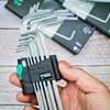 Bộ Lục Giác Wera 950/9 Hex-Plus 1 SB Hệ Mét Mạ Chrome 9 Chi Tiết 073391