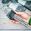 Bộ Lục Giác Wera 950/9 Hex-Plus 1 SB Hệ Mét Mạ Chrome 9 Chi Tiết 073391