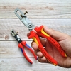 Kìm Lắp Điện KNIPEX StriX® 13 66 180 Cắt Cáp đến 50mm², Tách Dây đến 10mm²
