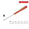 PB Swiss Tools 160.00-70 Tua Vít Mũi 2.0mm Mở Ốc Linh Kiện