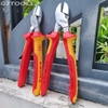 Kìm Cắt Thân Chéo Knipex 74 06 200 T Dài 200mm Cách Điện 1000 Volt Có Móc Treo