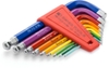 Bộ Lục Giác PB Swiss Tools Rainbow Ngắn 212.H-10 RB