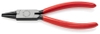 Kìm Knipex Mũi Tròn, Tay Cầm Nhựa - Chiều Dài 160mm, Mã Sản Phẩm 22 01 160_Hàng Chính Hãng Đức