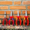 Kìm Nhọn Knipex 25 26 160 Đầu Cong 40° Lưỡi Cắt 61 HRC