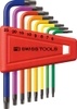 Bộ Hoa Thị Ngắn PB Swiss Tools Rainbow 410.H 6-25 RB CN