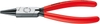 Kìm Knipex Mũi Tròn, Tay Cầm Nhựa - Chiều Dài 160mm, Mã Sản Phẩm 22 01 160_Hàng Chính Hãng Đức