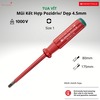 Tua Vít Mũi Kết Hợp PZ & Dẹp Size 1 Mở Ốc CB, Ốc Cơ Khí PB Swiss Tools 5180.1-80