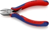 Kìm Cắt Linh Kiện Vật Liệu Mềm Knipex 76 12 125, Lưỡi 63 HRC, Dài 125mm