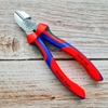 Kìm Cắt Mũi Thon Knipex 70 05 160 Dài 160mm Cắt Thép Ø 3.0 mm Mạ chrome