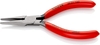 Kìm kẹp mũi nhọn ngàm trơn Knipex 32 21 135