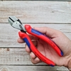 Kìm Cắt Knipex X-Cut® 73 02 160 Lưỡi 64 HRC Cắt Thép Lò Xo Ø2.2mm