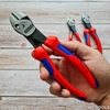 Kìm Cắt Knipex TwinForce 73 72 180 Lưỡi Tôi 64 HRC Cắt Thép Lò Xo 3.0mm