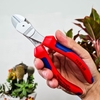 Kìm Cắt Thân Chéo Knipex 74 05 160 Dài 160mm Cắt Thép Lò Xo Ø 2.0 mm