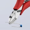 Kìm Cắt Linh Kiện Điện Tử Knipex 77 01 115 Lưỡi Cắt Tôi Cứng 62HRC