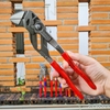Kìm Mỏ Lết Knipex 86 01 250 Dài 250mm Mở ốc đến 52mm Khắc số, Tay cầm đỏ nhám