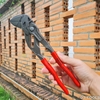 Kìm Mỏ Lết Knipex 86 01 250 Dài 250mm Mở ốc đến 52mm Khắc số, Tay cầm đỏ nhám