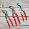 Kìm Nước Mỏ Quạ Knipex Cobra 87 02 180 Mở đến Ø42mm dài 180mm Tay êm