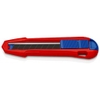 KNIPEX CutiX 90 10 165 BK Dao Rọc Có Sống Lưng Cứng Cáp và An Toàn