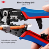 Kìm Bấm Cos Mạng RJ 45 CAT 6 7 8 Knipex 97 51 13 Bản Cải Tiến 2022