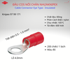 Đầu cos nối chân nhựa cao cấp Knipex 97 99 171
