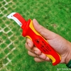 Dao Rọc Cáp Knipex 98 55 SB Có Chấn Bảo Vệ Lõi Cáp