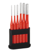 Bộ Pin Đóng (Pin Punches) Rennsteig 425 560 6 Màu Đỏ Độ Cứng 58-60 HRC