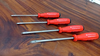 Tô vít Mũi Dẹp 2.0m - Tay cầm Swiss Grip 