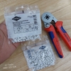 Đầu cos Pin Rỗng 0.5 mm² Knipex Wire Ferrules With Plastic Collar 97 99 330